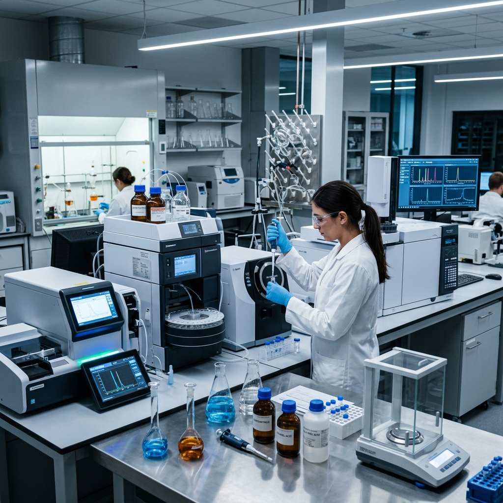 Vanga Bioflare Solutions Quality Testing Laboratory